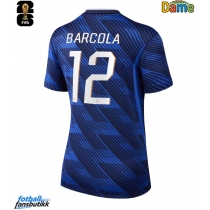 Frankrike Bradley Barcola #12 Hjemmedrakt Dame VM 2026 Kortermet